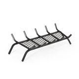 Brinkdale Iron Fireplace Log Holder by Christopher Knight Home - 6.50" H x 27.00" W x 13" D