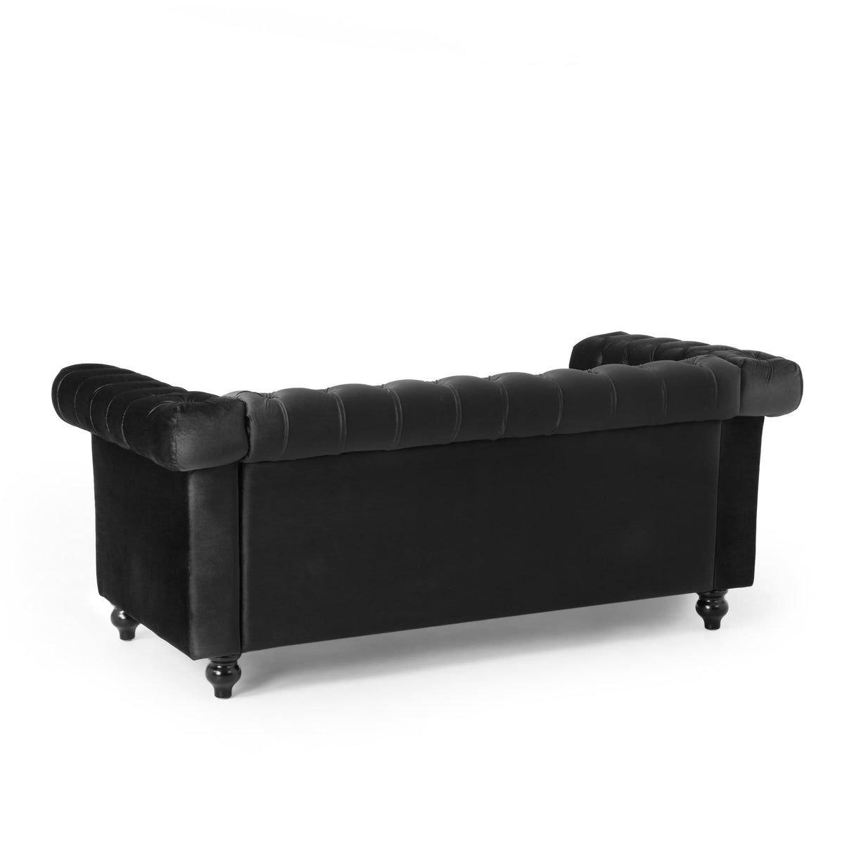 Brinkhaven Contemporary Button Tufted Loveseat with Nailhead Trim by Christopher Knight Home