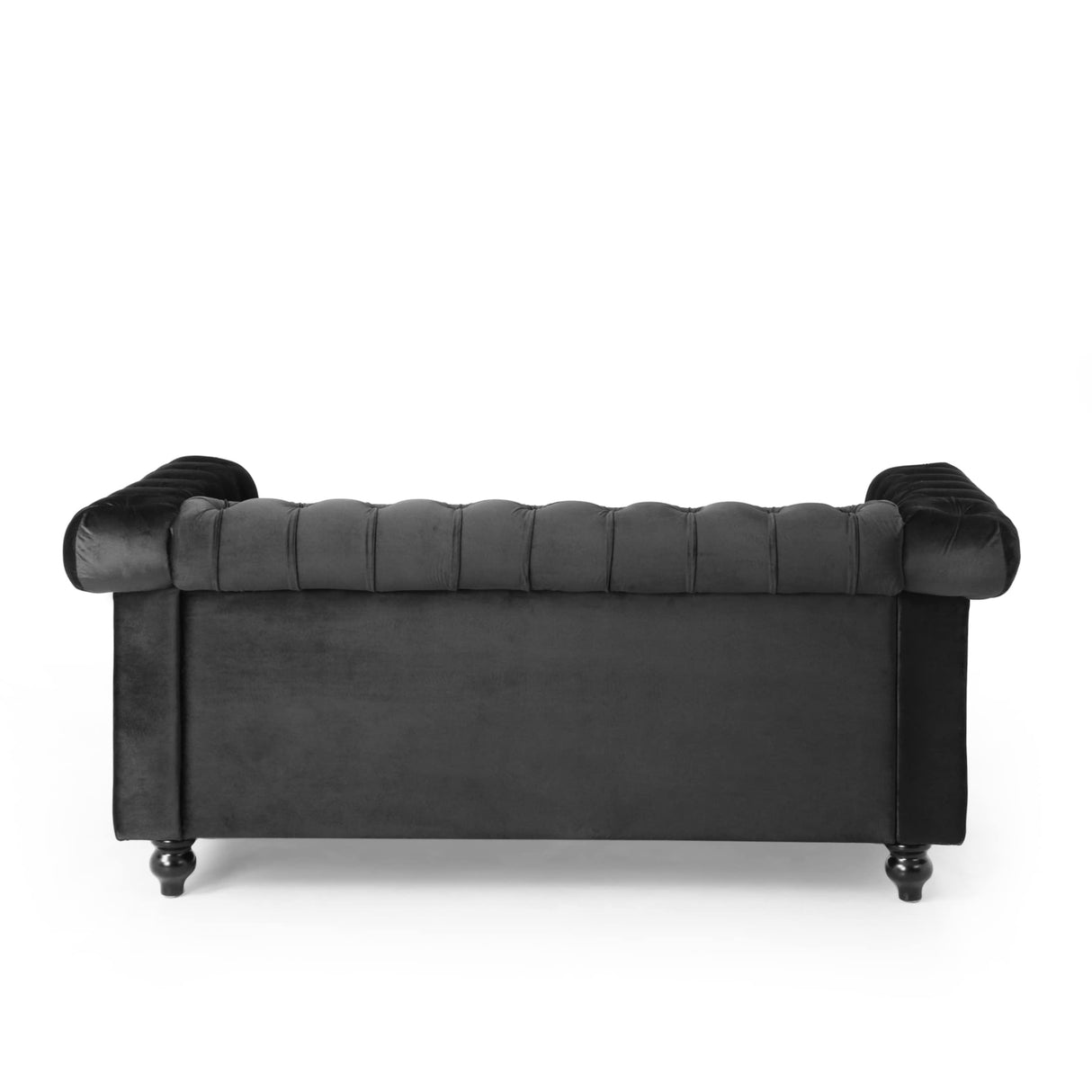 Brinkhaven Contemporary Button Tufted Loveseat with Nailhead Trim by Christopher Knight Home