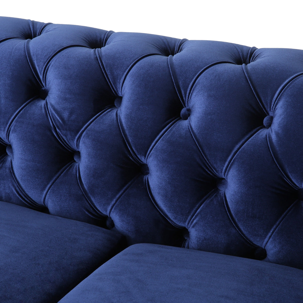 Brinkhaven Contemporary Button Tufted Loveseat with Nailhead Trim by Christopher Knight Home
