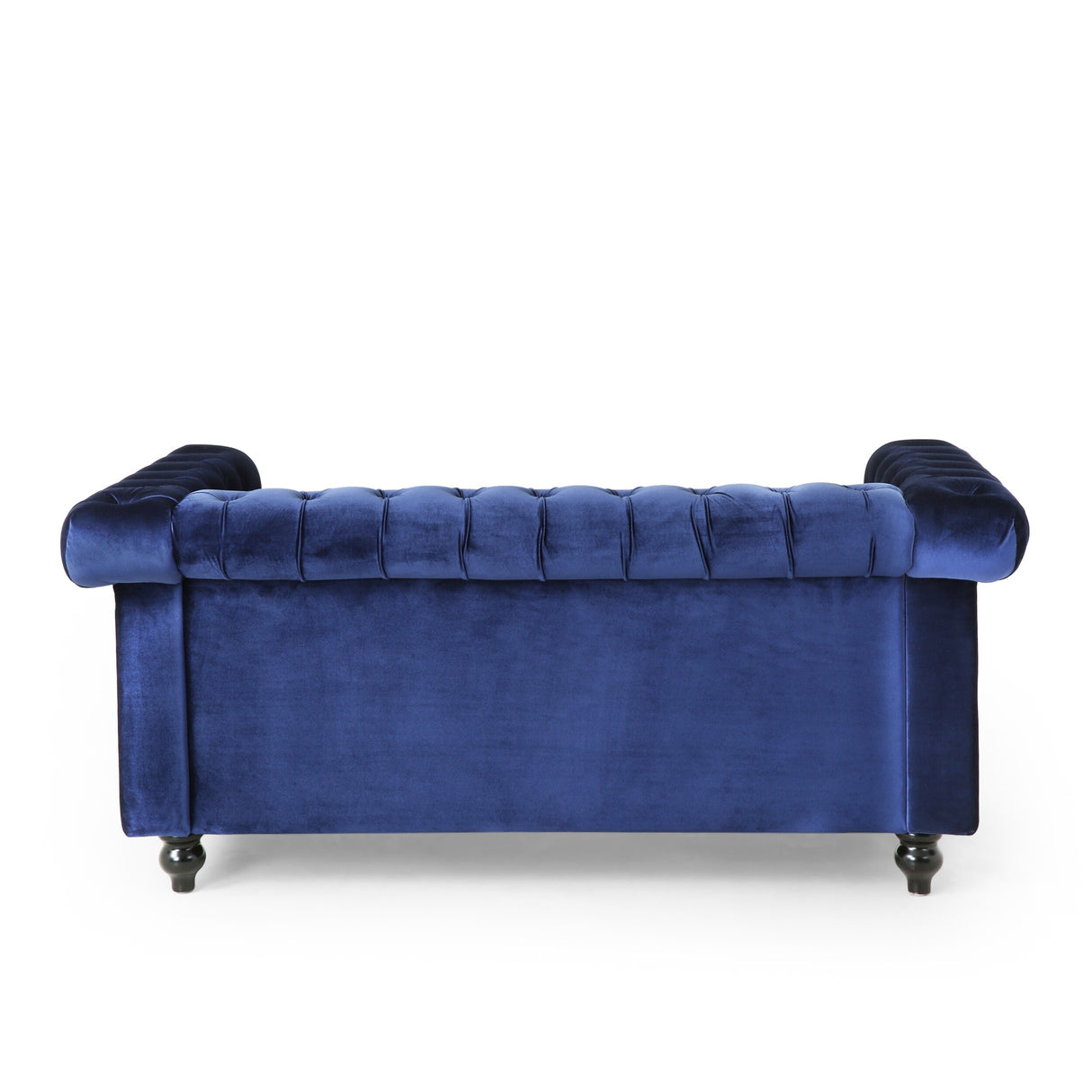 Brinkhaven Contemporary Button Tufted Loveseat with Nailhead Trim by Christopher Knight Home
