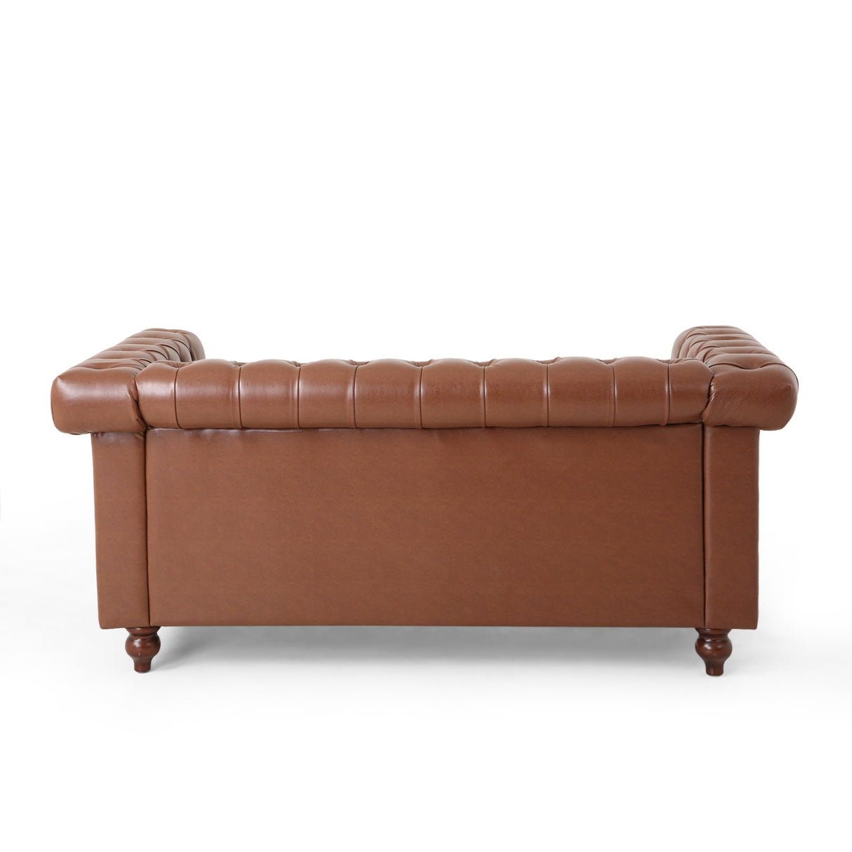 Brinkhaven Contemporary Button Tufted Loveseat with Nailhead Trim by Christopher Knight Home