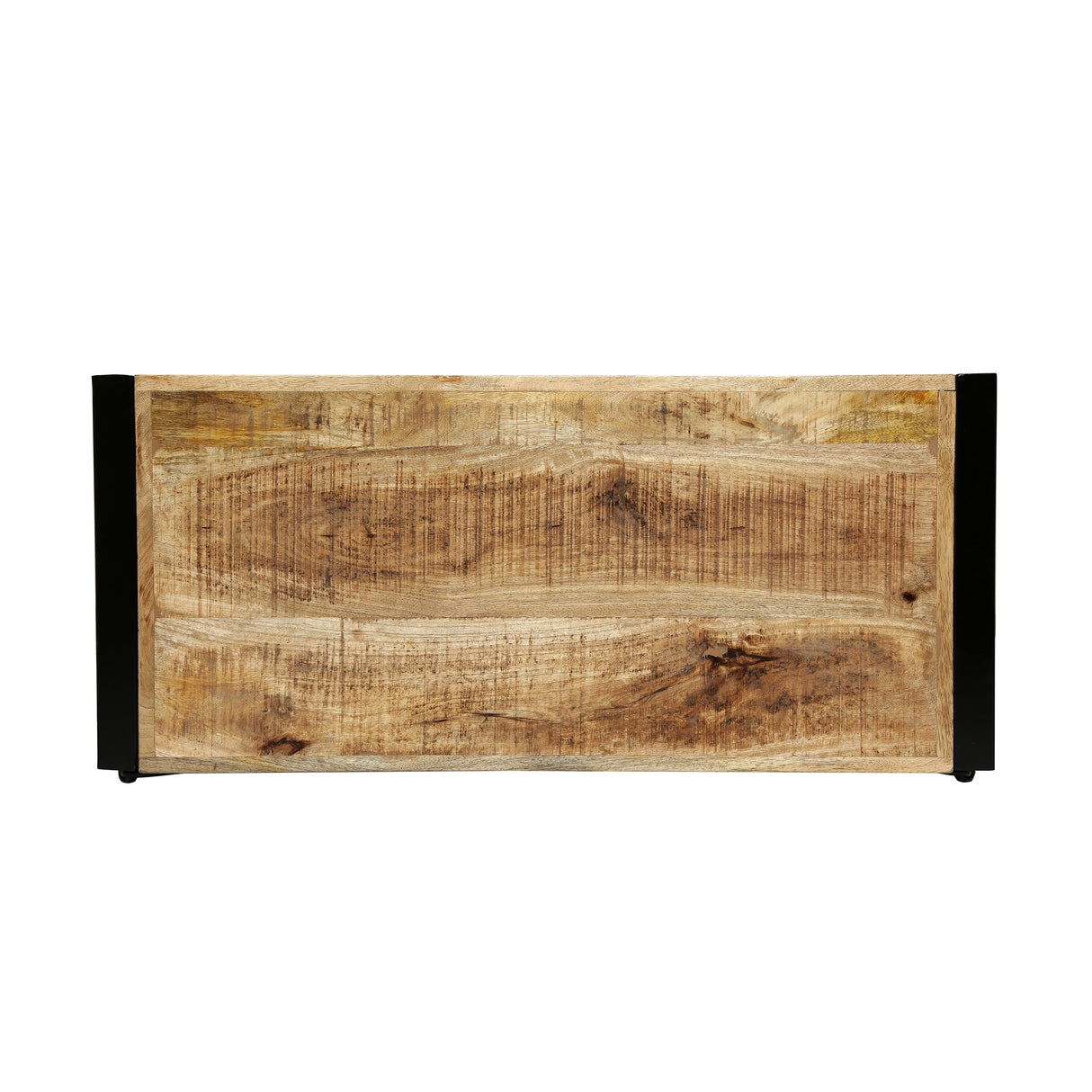 Brinkley Indoor Mango Wood Handcrafted 3 Shelf Shelving Unit by Christopher Knight Home