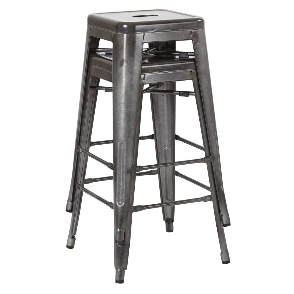 Bristow 26" Metal Barstools (Set of 2)