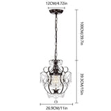 Bronze Chandelier Crystals Chandeliers Small Vintage Chandelier 1 Light Antique Chandelier Light Fixtures