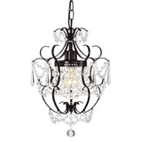 Bronze Chandelier Crystals Chandeliers Small Vintage Chandelier 1 Light Antique Chandelier Light Fixtures