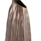 Bronze Gourd Vase, Medium - 15H x 7W x 6D