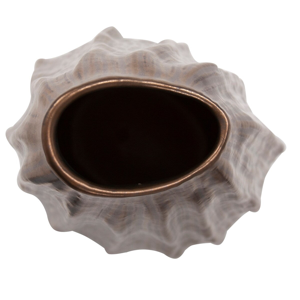Bronze Gourd Vase, Medium - 15H x 7W x 6D
