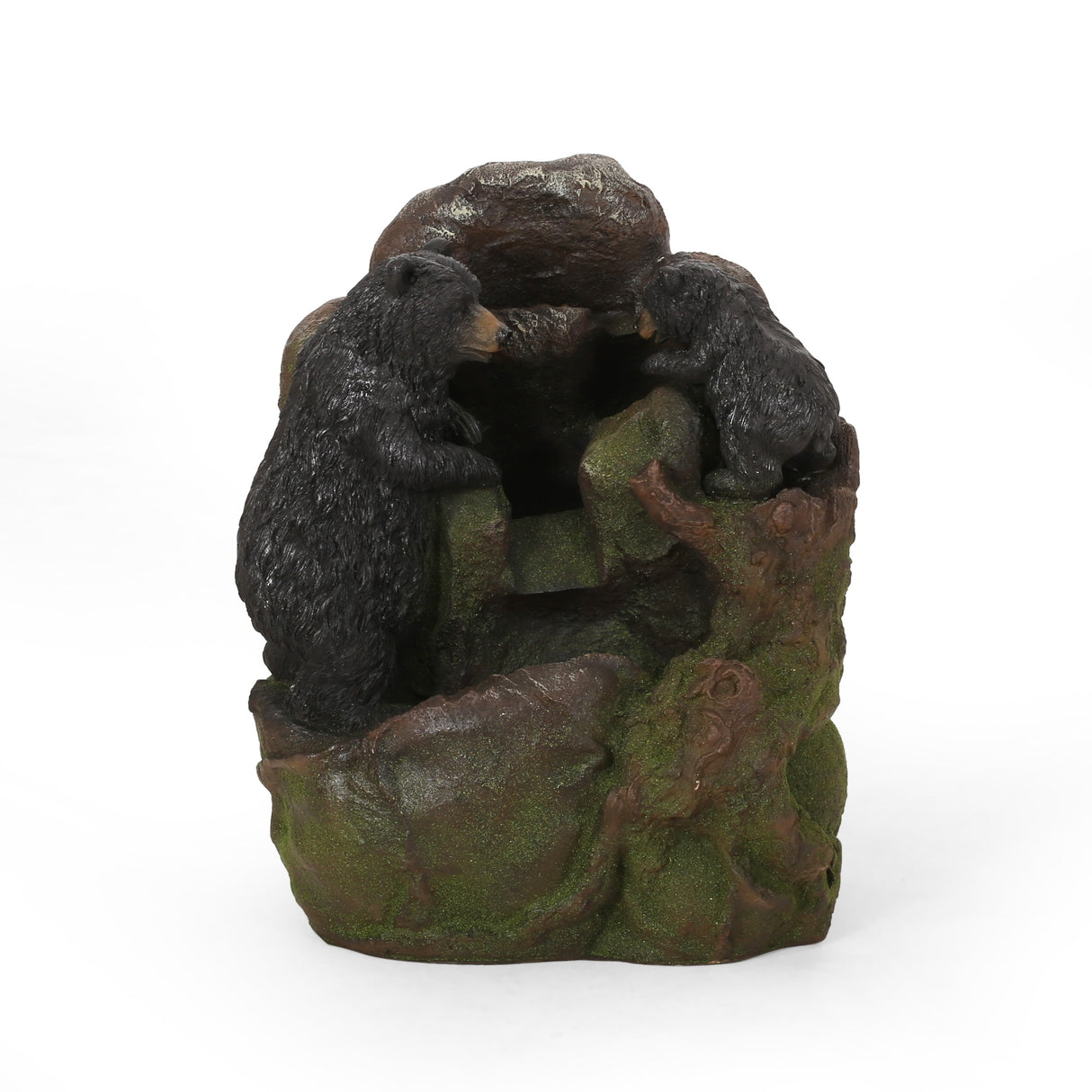 Brookdale Outdoor Tier Bear Fountain 2 by Christopher Knight Home