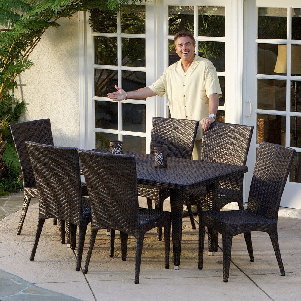 Brooke 7-piece Outdoor Dining Set by Christopher Knight Home
