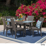 Brooke 7-piece Outdoor Dining Set by Christopher Knight Home