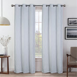 Brookfield Jacquard Grommet Window Curtain Panel
