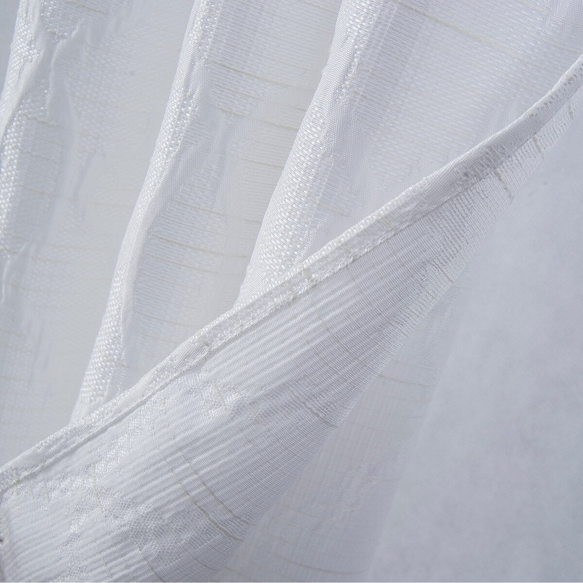 Brookfield Jacquard Grommet Window Curtain Panel