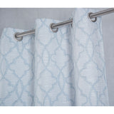 Brookfield Jacquard Grommet Window Curtain Panel