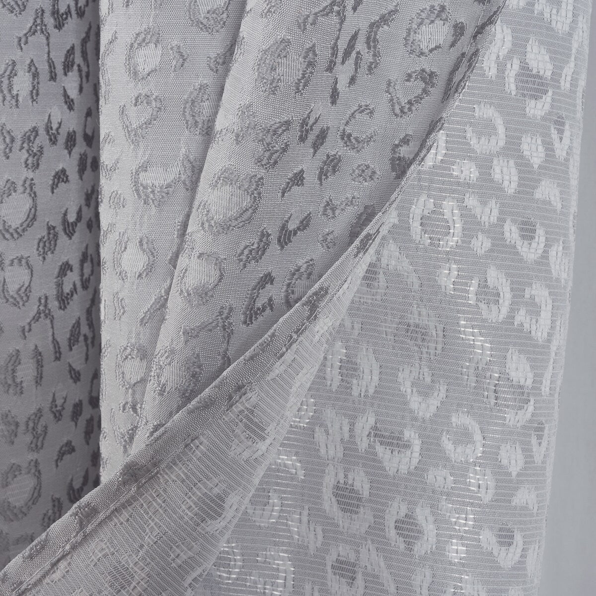 Brookfield Jacquard Grommet Window Curtain Panel