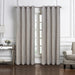 Brookfield Jacquard Grommet Window Curtain Panel