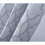 Brookfield Jacquard Grommet Window Curtain Panel