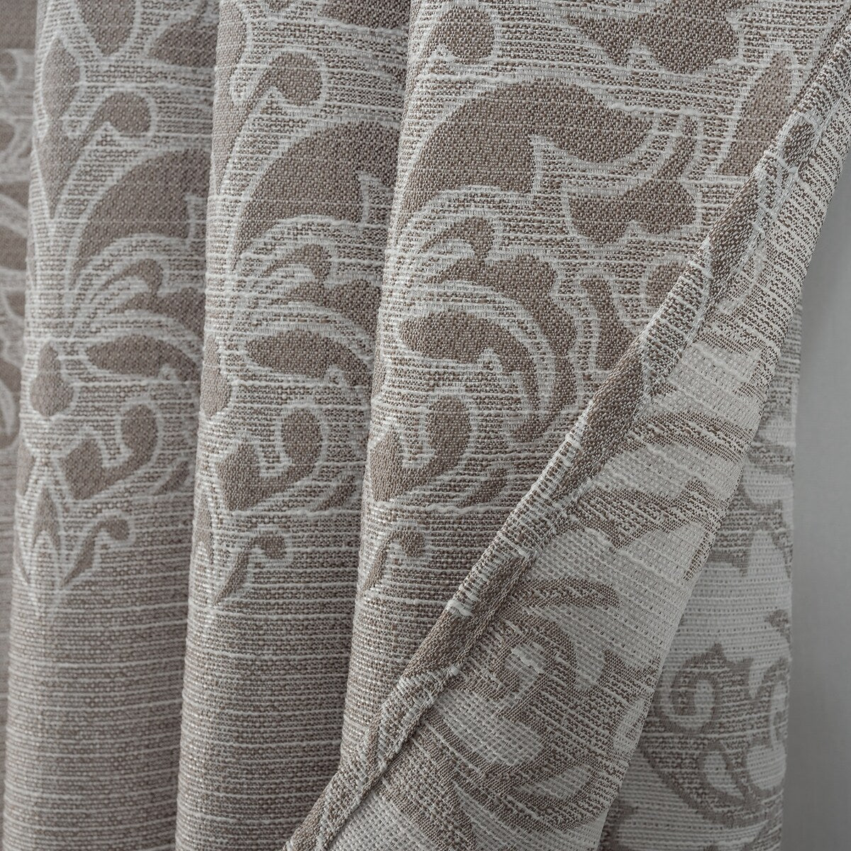 Brookfield Jacquard Grommet Window Curtain Panel