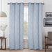Brookfield Jacquard Grommet Window Curtain Panel