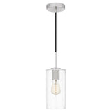 Brookhaven 1-Light Brushed Nickel Mini Pendant - Brushed Nickel