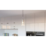 Brookhaven 1-Light Brushed Nickel Mini Pendant - Brushed Nickel