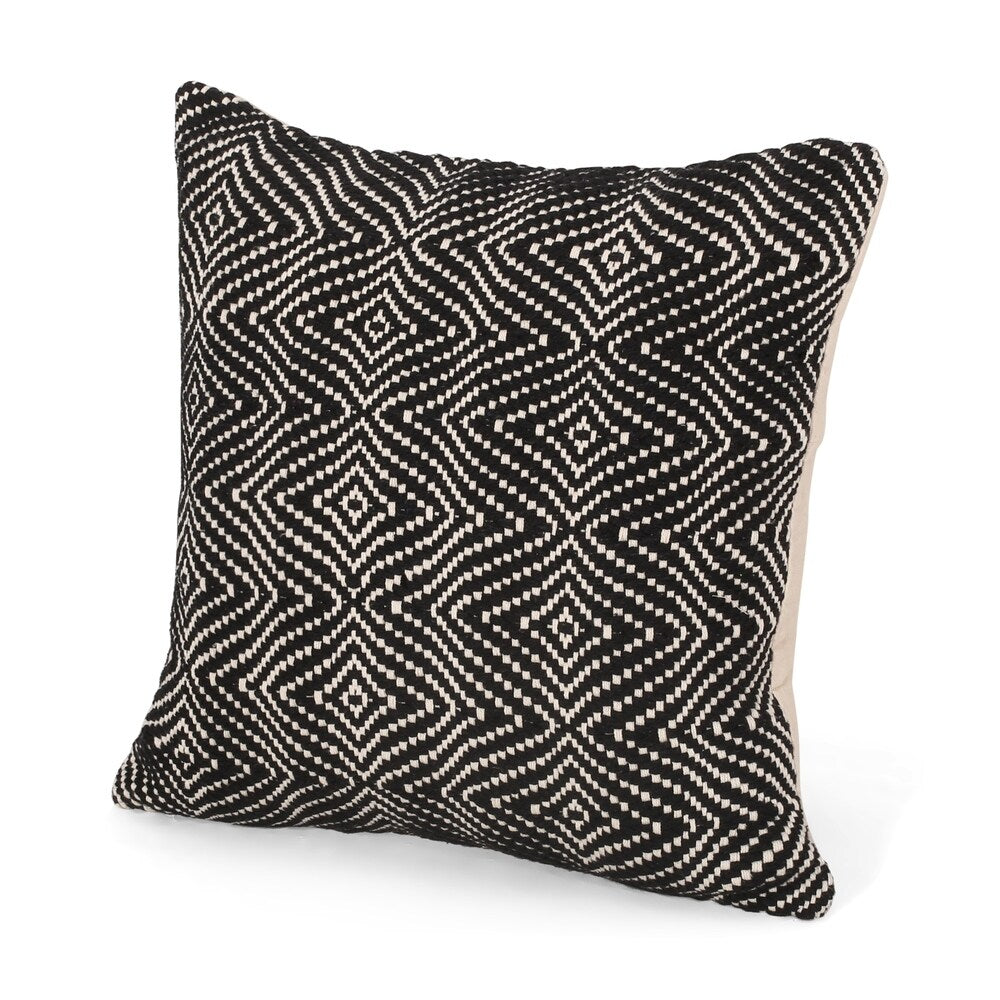 Brookings Modern Handcrafted Fabric Throw Pillow by Christopher Knight Home
