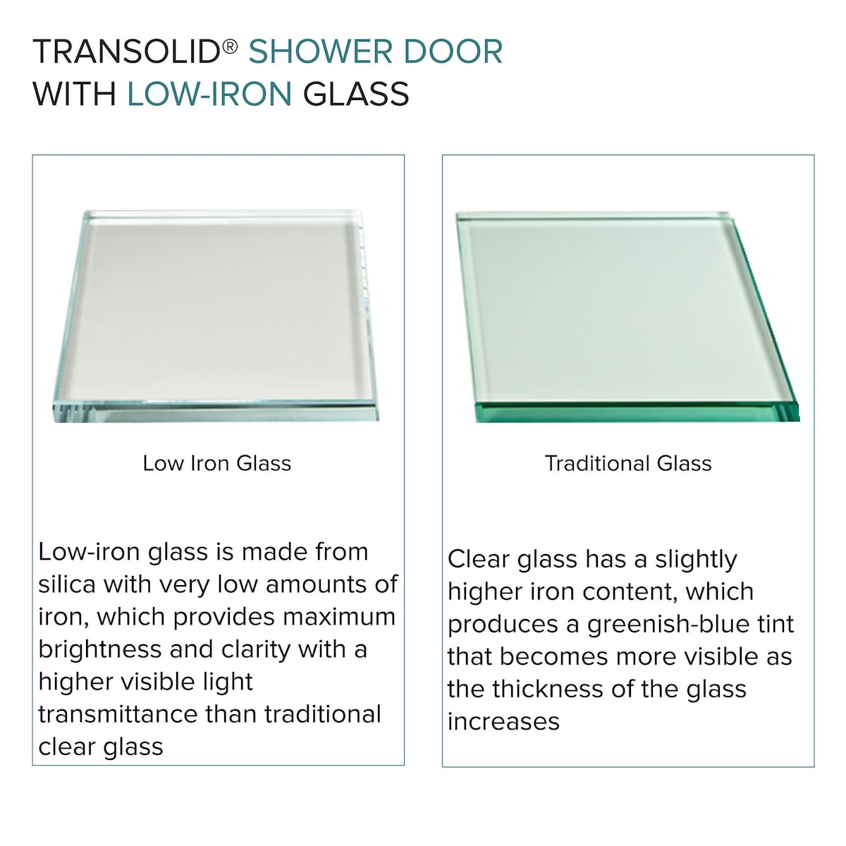 Brooklyn 60 in. W x 80 in. H Sliding Frameless Shower Door with Low Iron Glass Glass - 58-60-in W x 80-in H