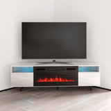 Brooklyn BL-EF 63" Corner TV Stand