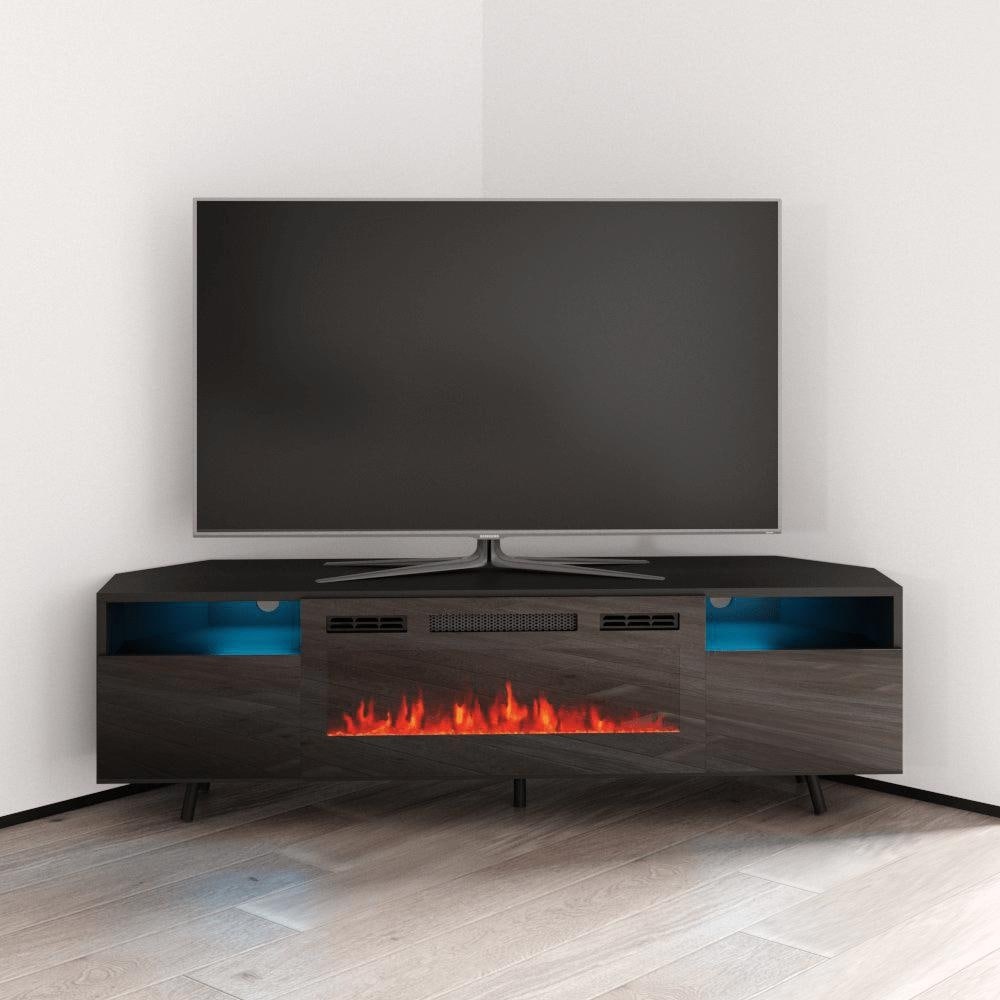 Brooklyn BL-EF 63" Corner TV Stand