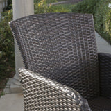 Brooklyn Outdoor 3-piece Wicker 26-inch Round Bar Set by Christopher Knight Home