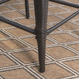 Brooklyn Outdoor 3-piece Wicker 26-inch Round Bar Set by Christopher Knight Home