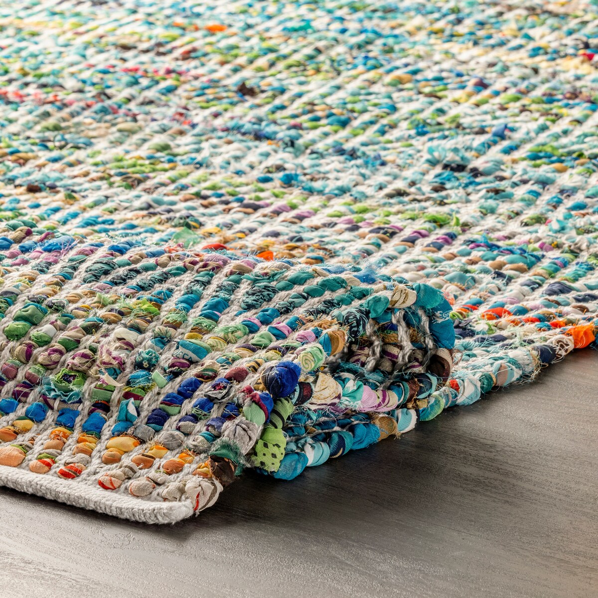 Nuloom Boho Handmade Flatweave Chevron Cotton Rug