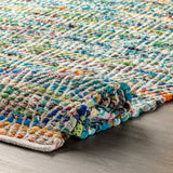 Nuloom Boho Handmade Flatweave Chevron Cotton Rug