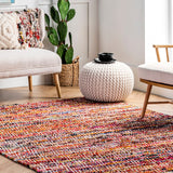 Nuloom Boho Handmade Flatweave Chevron Cotton Rug