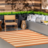 Nuloom Kristen Striped Indoor/Outdoor Area Rug
