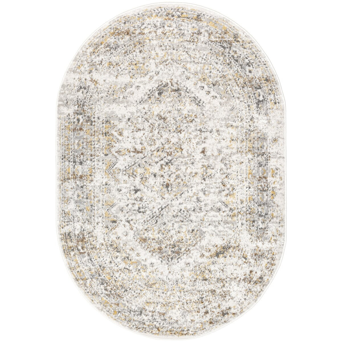 Nuloom Madisson Vintage Faded Medallion Area Rug