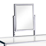 Brooklyn Vanity w/ Stool in Champagne Finish