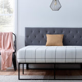 Brookside Adjustable Faux Leather and Metal Contemporary Bed