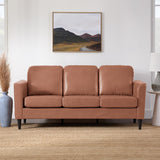 Brookside Clara 73" Upholstered Curved Arm Sofa