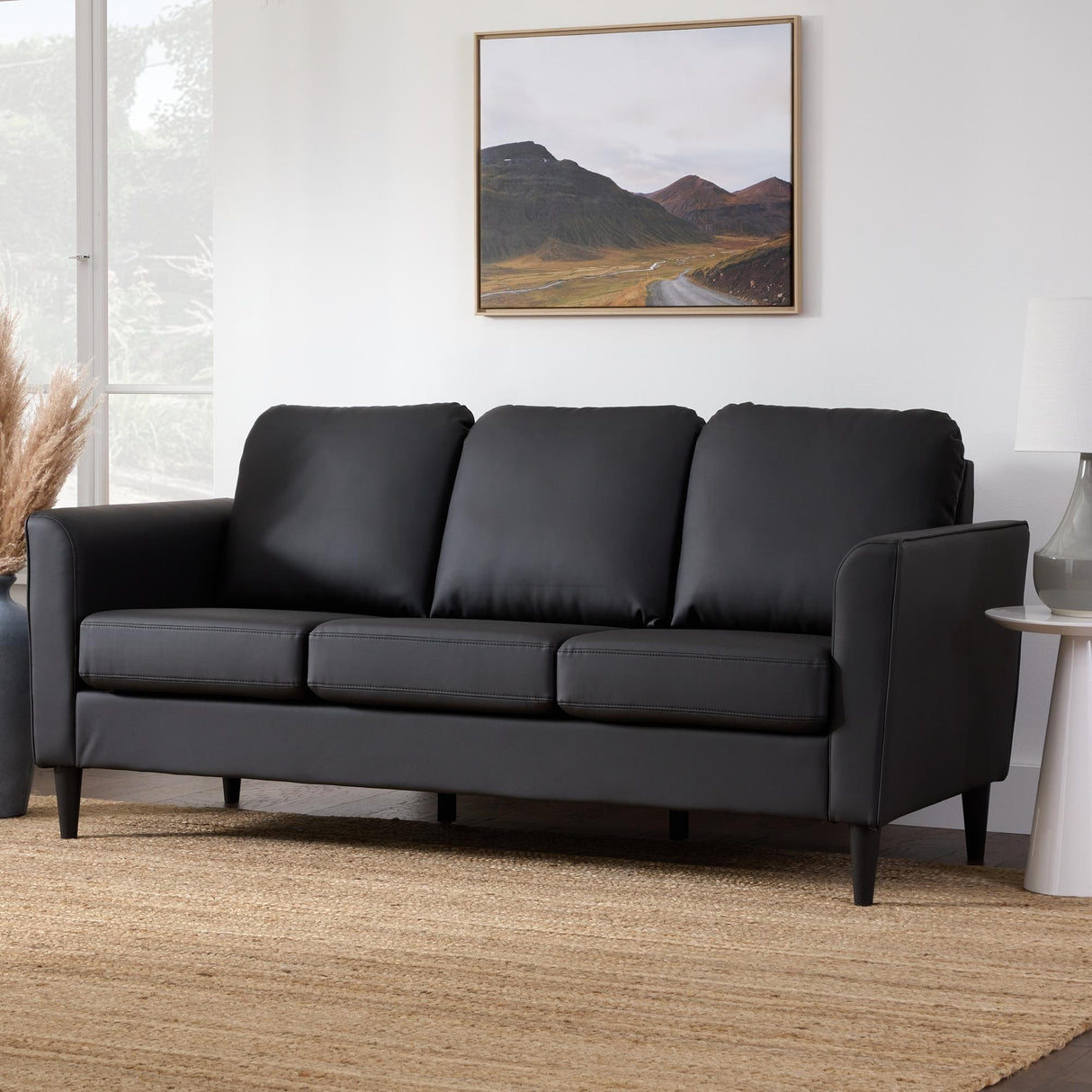Brookside Clara 73" Upholstered Curved Arm Sofa