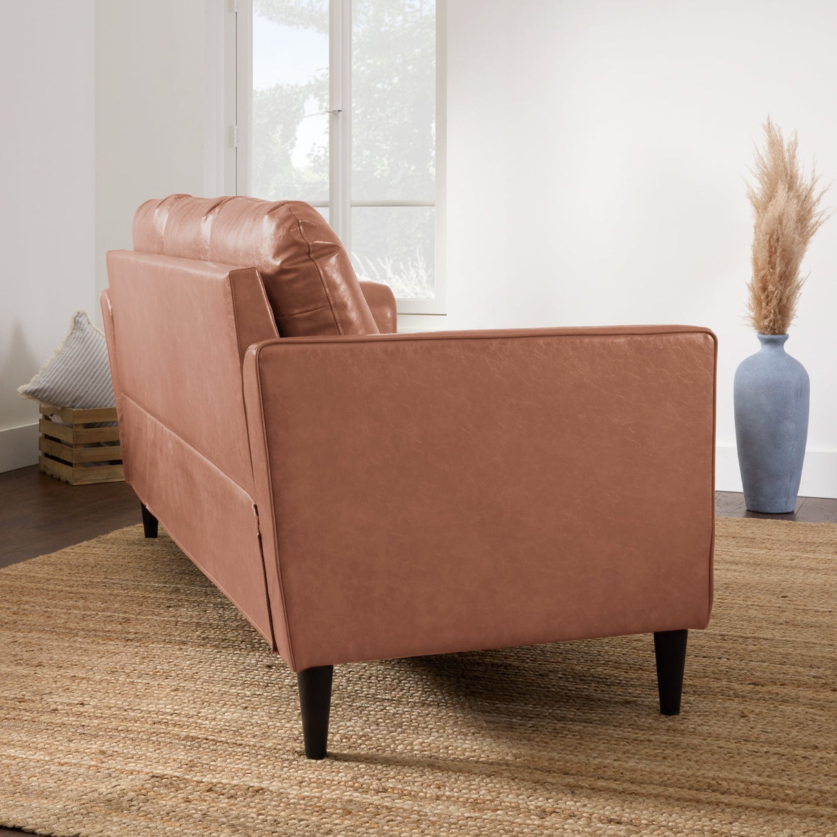 Brookside Clara 73" Upholstered Curved Arm Sofa