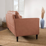Brookside Clara 73" Upholstered Curved Arm Sofa
