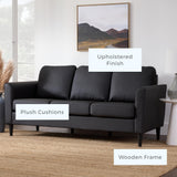 Brookside Clara 73" Upholstered Curved Arm Sofa