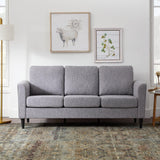 Brookside Clara 73" Upholstered Curved Arm Sofa