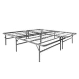 Foldable Bed Frame & Mattress Foundation- 18-inch Deluxe Height Full-sized by Brookside