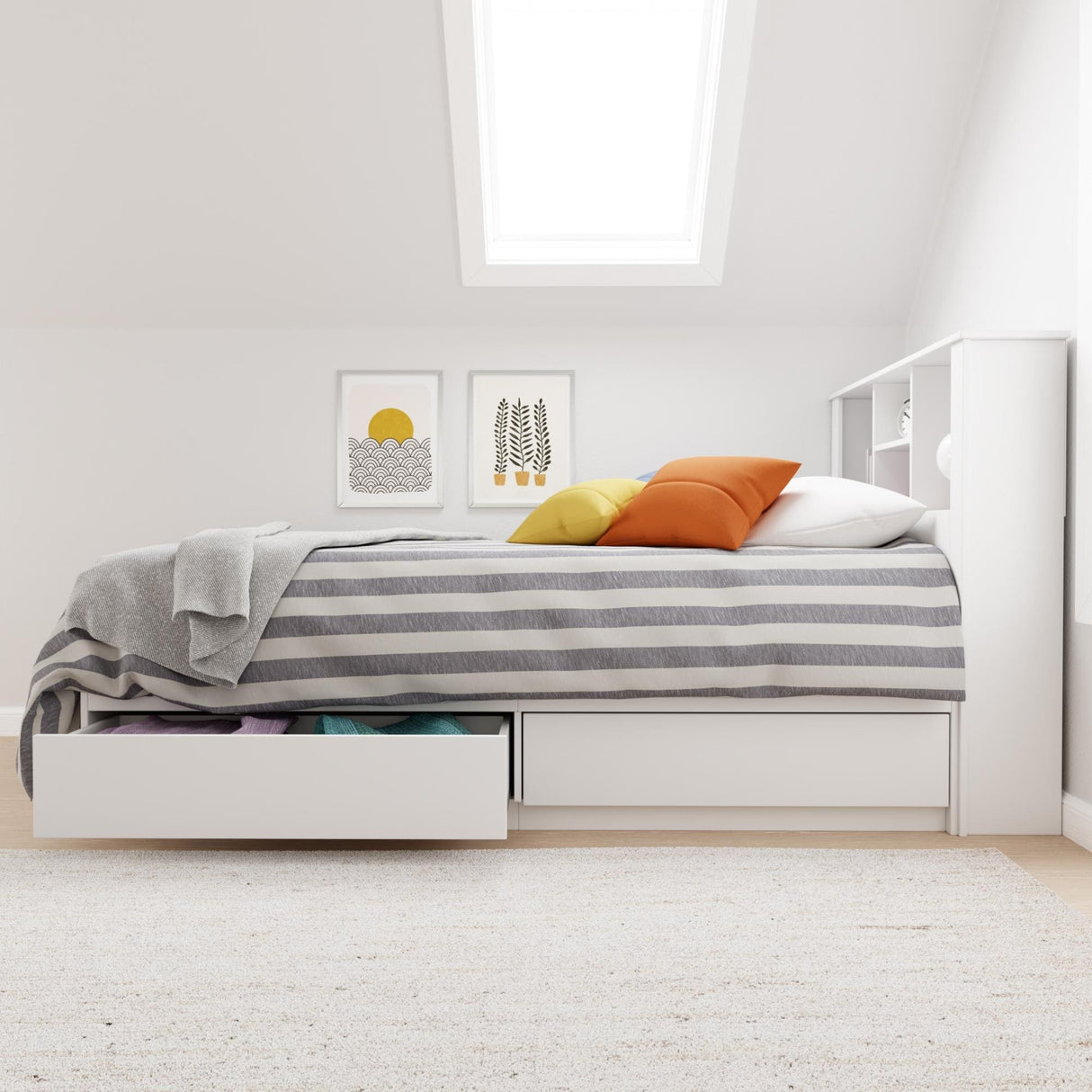 Brookside Sadie Wood Twin Storage Bed