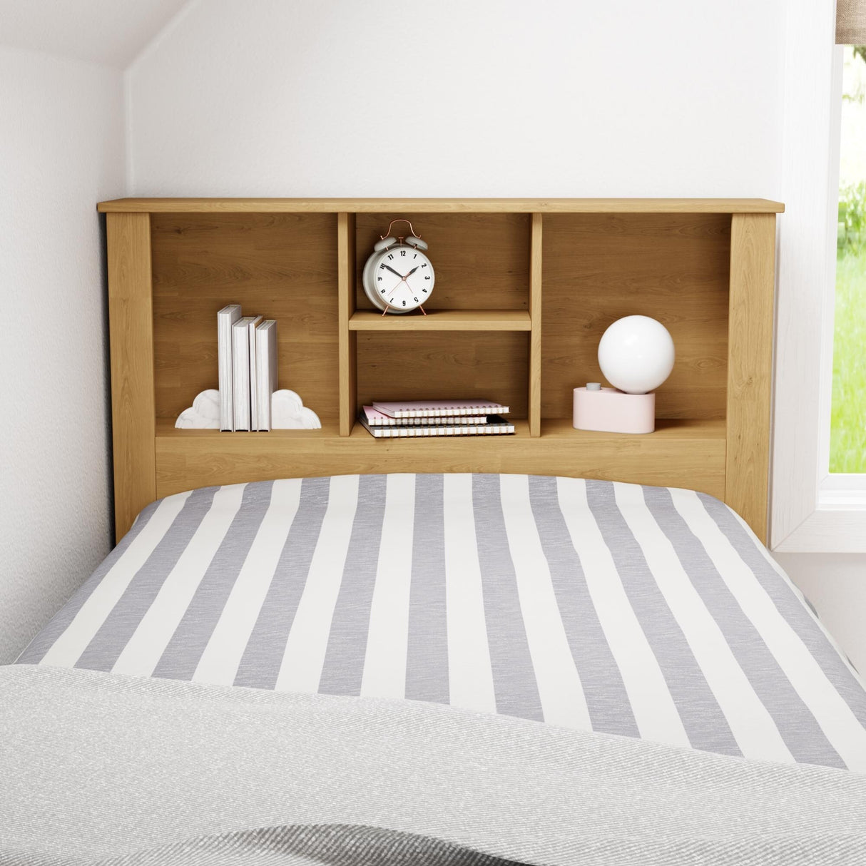Brookside Sadie Wood Twin Storage Bed