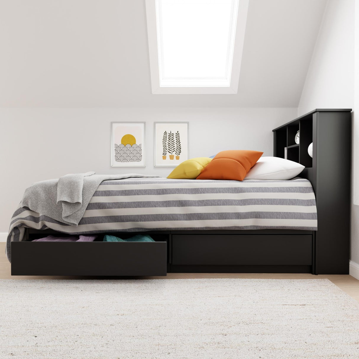 Brookside Sadie Wood Twin Storage Bed