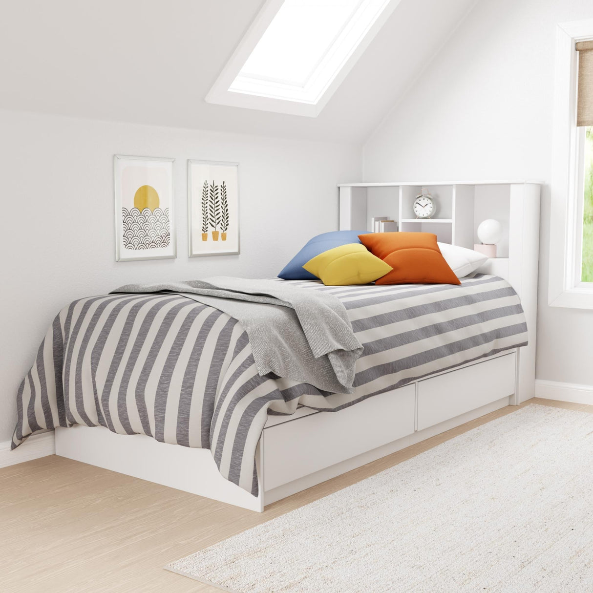 Brookside Sadie Wood Twin Storage Bed