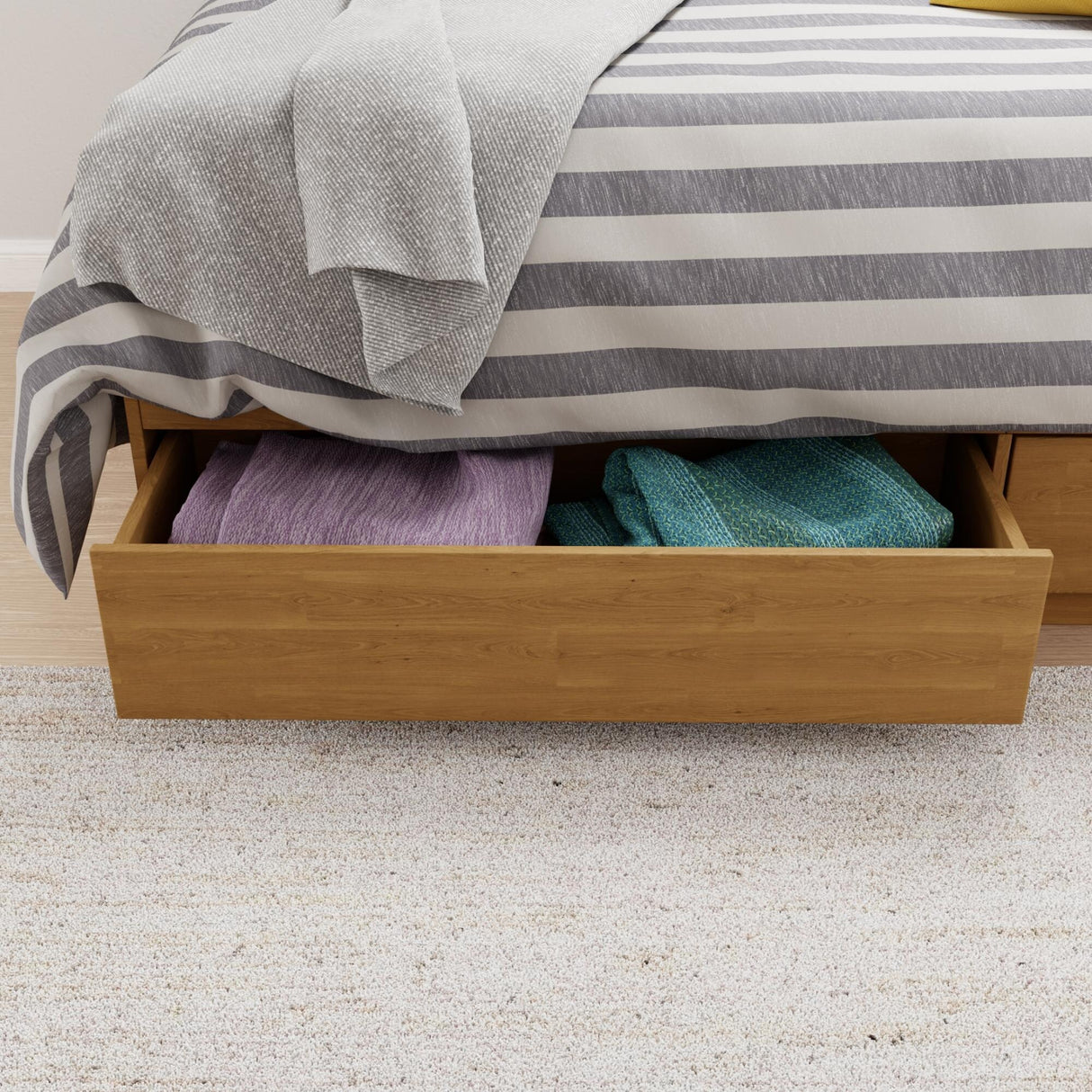 Brookside Sadie Wood Twin Storage Bed